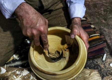 لا‌ک‌تراشی؛ گنجینه‌ای در دستان هنرمندان