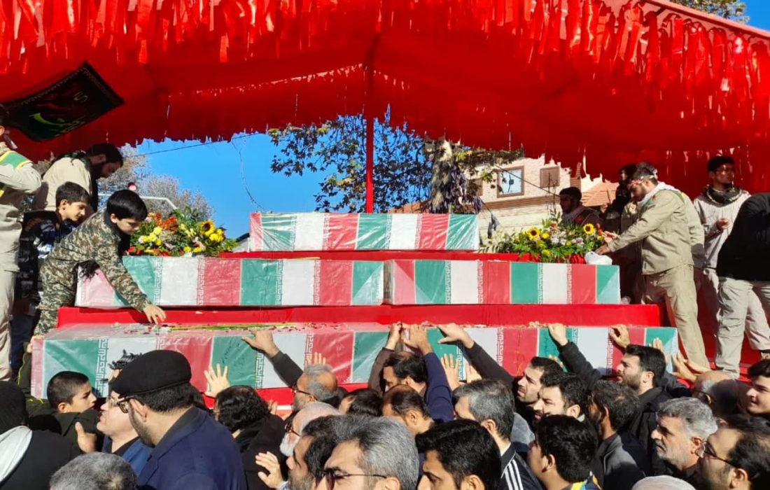بدرقه یاران خوشنام زهرایی «حاج قاسم» در مازندران