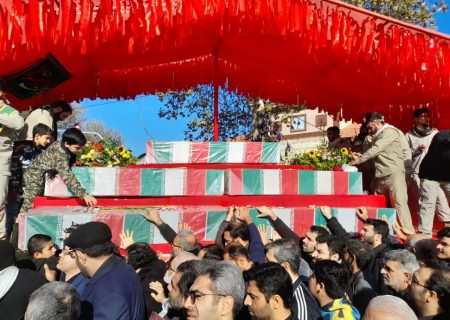 بدرقه یاران خوشنام زهرایی «حاج قاسم» در مازندران
