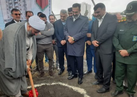 کلنگ‌زنی پروژه ۲۵۰ واحدی نهضت ملی مسکن در رویان