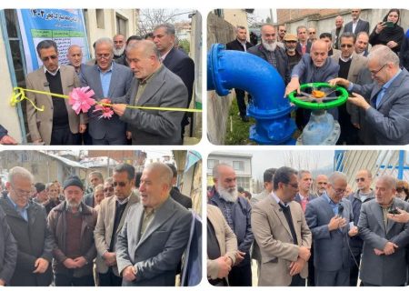 بهره‌برداری از ۳ طرح آبرسانی در شهرستان گلوگاه