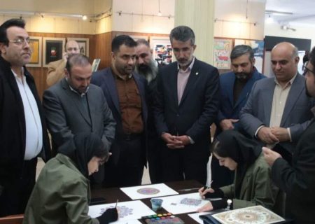 برپایی نمایشگاه هنرهای تجسمی جوانان ۱۴ استان کشور در مازندران