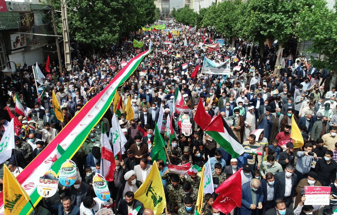 همه برای آزادی قدس به راهپیمایی میآییم