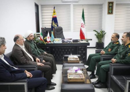 نشست صمیمی رئیس سازمان جهاد کشاورزی مازندران با فرمانده سپاه کربلا