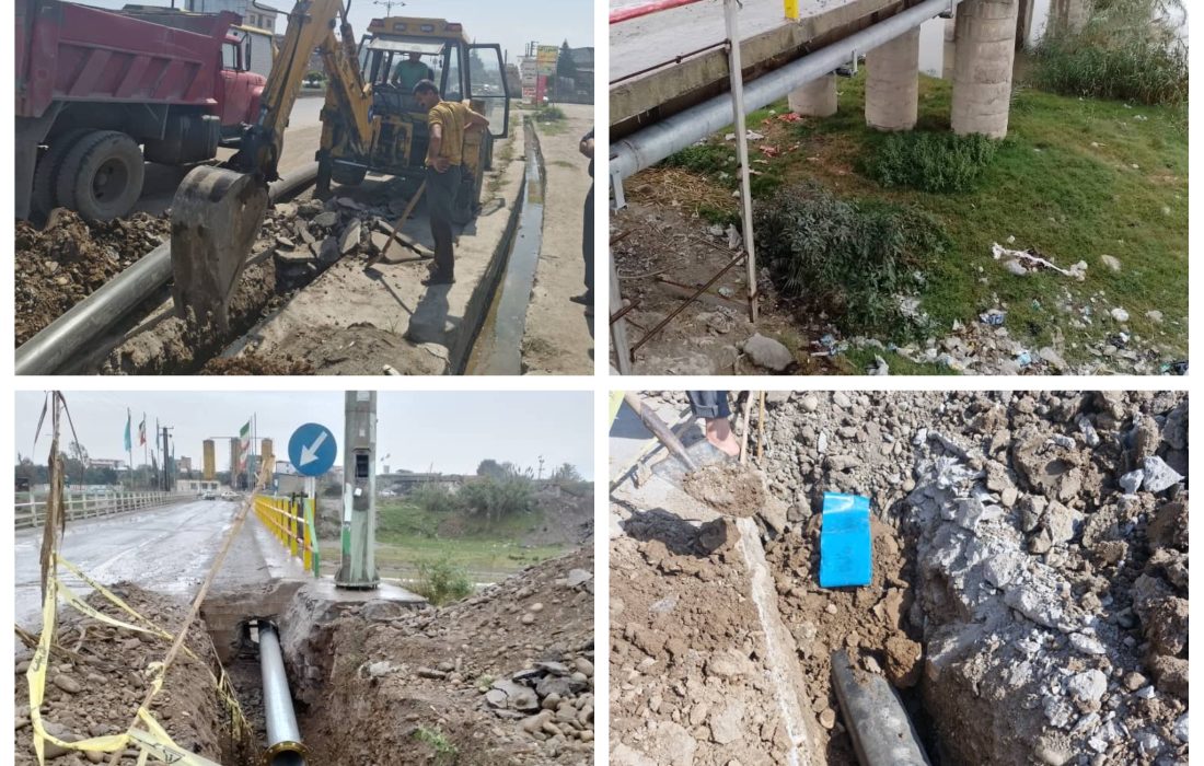 افزایش ظرفیت آبرسانی به روستای« چاری» بابل با اجرای خط انتقال جدید