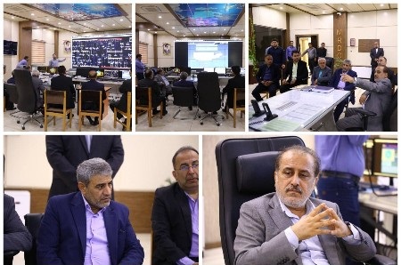 بازدید معاون سازمان پدافند غیرعامل از مرکز کنترل شرکت برق منطقه‌ای مازندران و گلستان