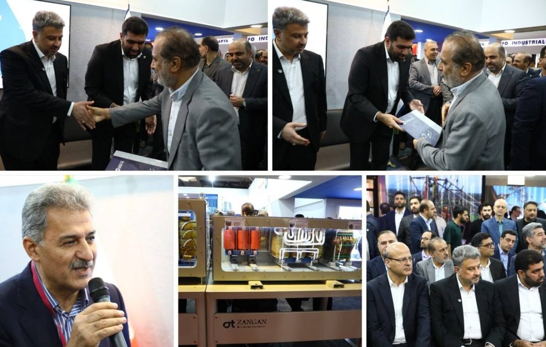 قدردانی از مدیرعامل شرکت برق منطقه‌ای مازندران در نمایشگاه بین‌المللی صنعت برق