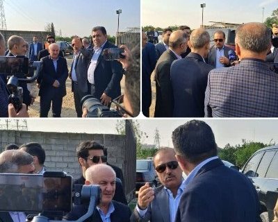 بازدید استاندار مازندران از نیروگاه 150 مگاواتی زیم آور ساری