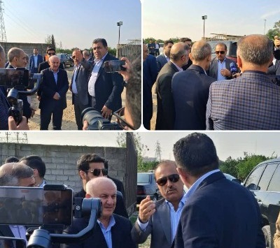 بازدید استاندار مازندران از نیروگاه 150 مگاواتی زیم آور ساری