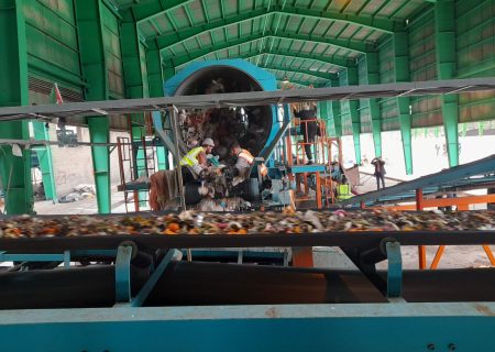 روایت پیشرفت خبرنگاران از ایستگاه پسماند بهشهر